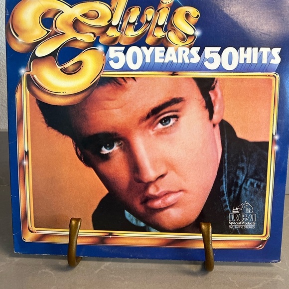 Other - Vintage 1985 Elvis Presley “50 Years 50 Hits” 3 LP Vinyl Box Set – RCA Special